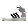 ADIDAS Hoops Mid 2.0 I, Sneaker Unisex-Bimbi 0-24, Ftwr White/Core Black/Ash Silver, 21 EU