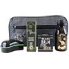 HEY JOE - Bearded Survival KIT Deluxe N. 4 | Kit di correzione barbe tra cui: olio, balsamo, shampoo, spazzola per barba e beauty case regalo