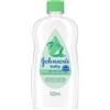 Johnson's Baby Olio Neonato Aloe Vera, Idratante e Delicato, 500 ml | Mantiene l'idratazione, Per la pelle delicata dei neonati, Con Aloe Vera che allevia la secchezza, Dermatologicamente testato