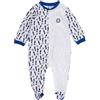 Inter Tutina neonato, Unisex 0-24 mesi, 100% cotone, apertura davanti con bottoncini