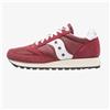 Saucony Scarpe da Uomo Saucony Jazz Original Vintage Sneaker Rosso Bordeaux Silver Beige