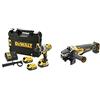 DEWALT KIT XR = DCD996P2 Taladro XRP con 2 baterías Li-Ion 5Ah + DCG406N Amoladora sin escobillas hombre-muerto