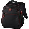 Hama Zaino per fotocamera Miami 150, nero/rosso, Nero, Viaggi