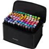 maaleo Marcatore 80 Colori Marker Pen Pennarello Set Di Pennarello Acquerello a Doppia