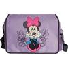 Disney Borsa Postina a Tracolla Minnie Scuola Tempo Libero Glicine Disney