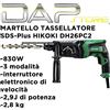 HIKOKI - Martello tassellatore mod. DH26PC2 830W 3 modalità - TRASPORTO INCLUSO