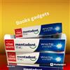Mentadent 18 pezzi Mentadent Dentifricio White System Denti Bianchi in 2 Settimane 100ml