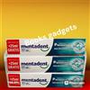Mentadent 6 pezzi Mentadent Dentifricio Microgranuli Anti-Placca Antibatterico 100ml