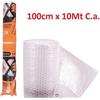 brixo Pluriball Rotolo Telo H 100Cm Lunghezza 10Mt c.A. Bolle D'Aria Imballaggio