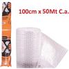 brixo Pluriball Rotolo H 50 Cm Lunghezza 7,5 Mt Bolle D' Aria Imballaggio
