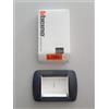 Bticino PLACCA BTICINO LIVING INTERNATIONAL METALLO ACCIAIO SCURO 3 POSTI L4803AC ROTOND