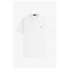 Fred Perry 🔵 Fred Perry Polo M6000 Uomo V38-Snow White/Ocean New SS24