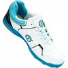 SS Josh Cricket Shoes | Color: White-Sea Green | Size: UK3/ US4/ EU37 | Material: PU & Mesh | for Mens & Boys | Lightweight | Durable And Long Lasting Performance
