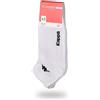 KAPPA Tris calzini alla caviglia unisex Kappa cotone Bianco