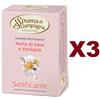 spuma di sciampagna 3 SAPONETTA SPUMA DI SCIAMPAGNA SAPONE PERLE DI SETA E VANIGLIA SETIFICANTE 90g