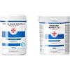 AIESI & reg; Crema Base Idrofila emulsione neutra magra pura barattolo da 1 Kg ideale per uso Farmaceutico & & reg; Vaselina bianca filante pura F.U. barattolo da 1 kg per uso Medicale Dermatologico