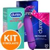 Durex Kit Intense 6 preservativi HC + Orgasmic Gel + Delight Mini Stimolatore