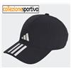 adidas CAPPELLINO CAPPELLO ADIDAS 3-STRIPES BASEBALL- IC6520 col. nero/bianco