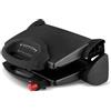 MCS ITALIA SRL Tostiera Bistecchiera Piastre Antiaderenti 3 in 1 2000 Watt Pyramidea