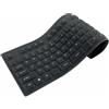 Techly Tastiera Flessibile in Silicone USB/PS2 (IDATA KB-R109L)