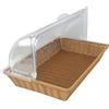 Garcia de Pou Cesta Simile Vimini Con Cupola Gn 1/1 Marrone Pp - 1 Unità
