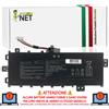 New Net Batteria compatibile con Asus Vivobook 17 X712FA-AU311R-CASE 7,6V