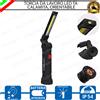 ESL LAMPADA LED DA LAVORO MERCEDES CLASSE E W214 RICARICABILE CON LED COB MAGNETICA