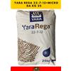 YARA REGA 22-7-12 + Micro - Concime Idrosolubile 25 kg Granuli Solubili