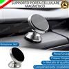 ESL PORTA CELLULARE PORTACELLULARE IN METALLO GRIGIO MAGNETICO PER PEUGEOT 107