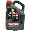 MOTUL 5 Litri Motul 8100 X-CLEAN+ 5W30 C3 Olio Motore Auto BMW LL-04 VW 504.00 507 00