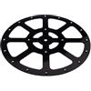 cyclingcolors supporto girevole con cuscinetto a sfere 292mm 360° piastra sfere plastico nero piattaforma base rotante mobile TV Schermo