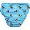Pss! - Pannolino per Bambini per l'Acqua - Modello Blue Bubi - Per Bambini da 3 a 8 kg - Taglia S - Unisex - Design Multicolore -Assorbente e Riutilizzabile -Impermeabile e Confortevole - 1 Pièce