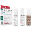 PODERM - 3 PRODOTTI - MICOSI DELLE UNGHIE TRATTAMENTO 3 in 1 | SPECIALE UOMO | SMALTO TEA TREE COLOR NUDE, MAT NON LUCIDO | Trattamento professionale mani/piedi | Facile e rapido | Swiss Made