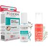 PODERM - 2 PRODOTTI - MICOSI DELLE UNGHIE TRATTAMENTO 2 in 1 | Smalto colorato Rosa corallo TEA TREE | BIO | Trattamento professionale mani/piedi | Facile e rapido | Swiss Made