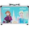 Lip Smacker Frozen Traincase, Valigetta Trucchi Frozen per Bambini, 40+ Pezzi Make-up per Viso, Labbra e Unghie con Accessori Beauty per Capelli e Trucco Inclusi