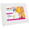 DECO Cartone Telato Tela 30x40 in Cotone Ideale per Colori ad Olio o Acrilici DECO