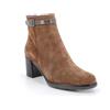 Igi&co Donna Scarpe Tronchetto 4695011 Stivaletti con Tacco In Pelle Beige