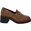 Susimoda Donna Scarpe Mocassino con Tacco 82370 Cuoio