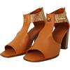 Alviero Martini 1A Classe Alviero Martini Donna ALV349 Scarpe Sandalo Con Tacco cuoio