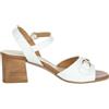 Repo Donna Sandalo con tacco 30236 bianco