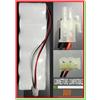 Panasonic Batteria allarme DUEVI pila PANASONIC 6xD 9V 9 volts per sirena