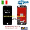 Touch Screen LCD Display RETINA iPhone 8 Plus Tianma ORIGINALE Schermo Nero