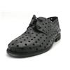 Felmini 9650 scarpa allacciata pelle bucata nero T 2cm