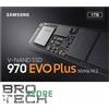 Samsung SSD SAMSUNG 970 EVO PLUS 1 TB 1000 GB M.2 NVME MEMORIE PCIE MZ-V7S1T0BW