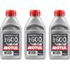 MOTUL Olio Freni MOTUL RBF 600 Dot 4 Frizioni Idrauliche Auto Moto Sintetico 3 x 500ml
