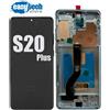 SAMSUNG S20+ PLUS SM-G985 G986 Display SOFT OLED LCD Touch Schermo Could Blu
