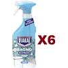 Viakal 6 PZ VIAKAL BAGNO EXPRESS FIORE BIANCO SPRAY 470ML ANTI CALCARE SENZA RISCIACQUO