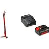 Einhell Lavapavimenti a batteria CLEANEXXO Power X-Change + Einhell 4512042 Starter Kit 4,0 Ah con batteria e caricabatterie Power X-Change, Li-Ion, 18 V, Tempo di ricarica 75 minuti