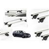 G3 Barre Portatutto Alluminio per Bmw Serie 3 Touring G21 anno 2020 Rails Chiusi