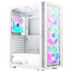 Montech X3 GLASS Midi Tower Bianco